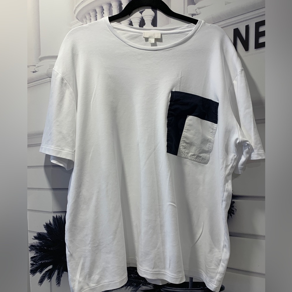 COS white mens T-shirt